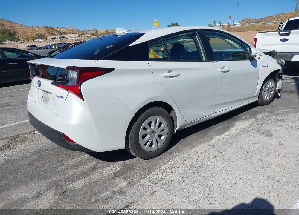 2021 TOYOTA PRIUS LE VIN: JTDKAMFU6M3131932