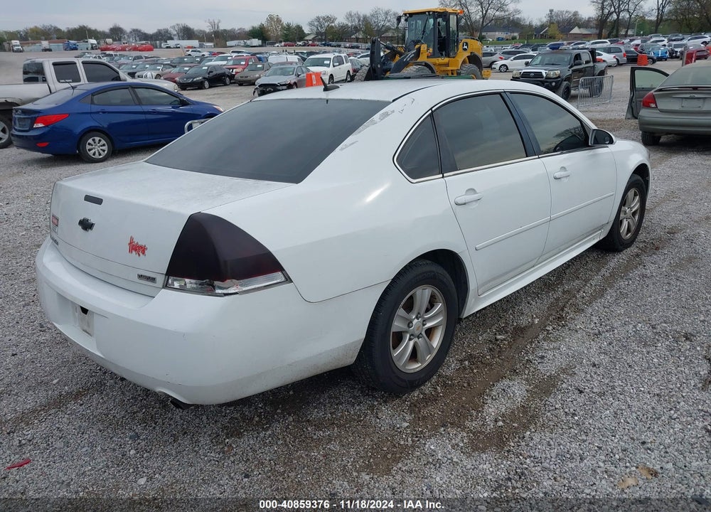 2013 CHEVROLET IMPALA LS VIN: 2G1WF5E33D1222687