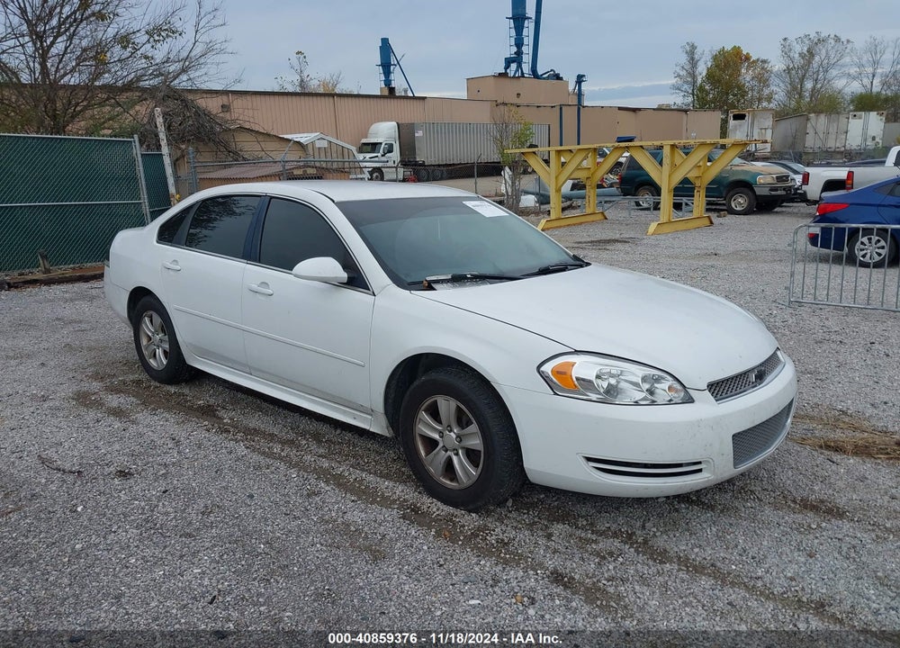 2013 CHEVROLET IMPALA LS VIN: 2G1WF5E33D1222687