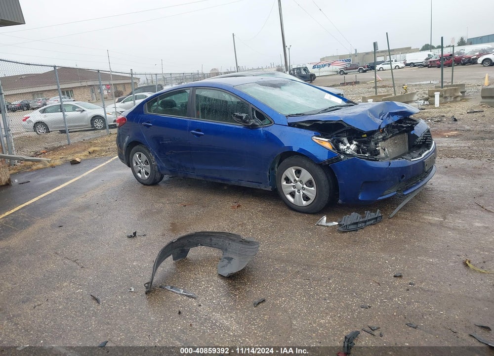 2018 KIA FORTE LX VIN: 3KPFK4A76JE273721