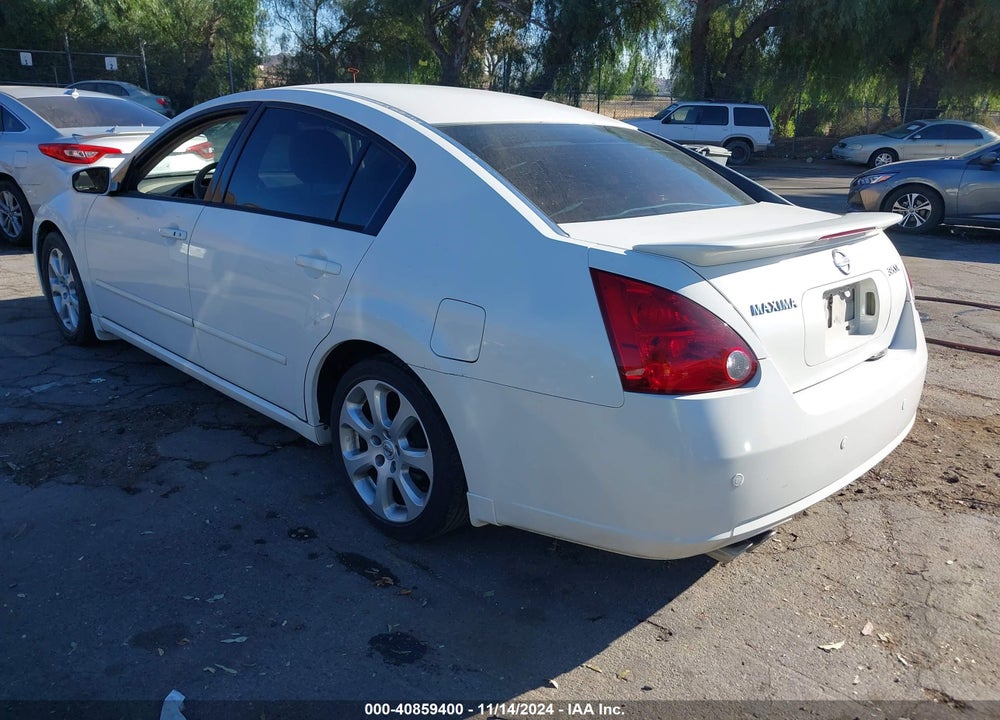 2007 NISSAN MAXIMA 3.5 SL VIN: 1N4BA41E47C854026