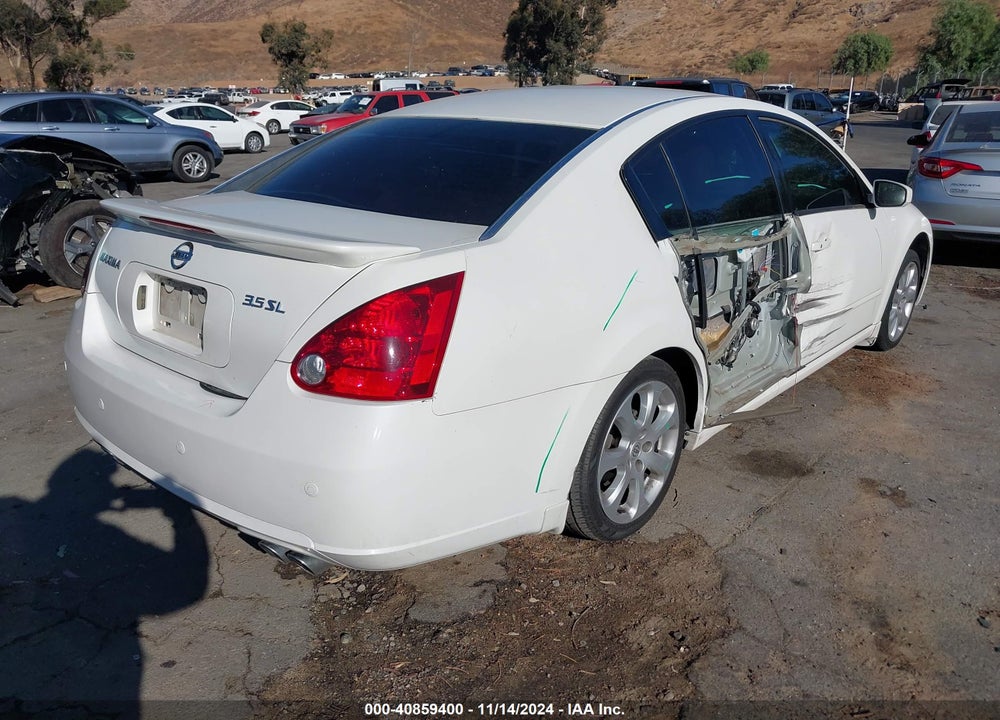2007 NISSAN MAXIMA 3.5 SL VIN: 1N4BA41E47C854026