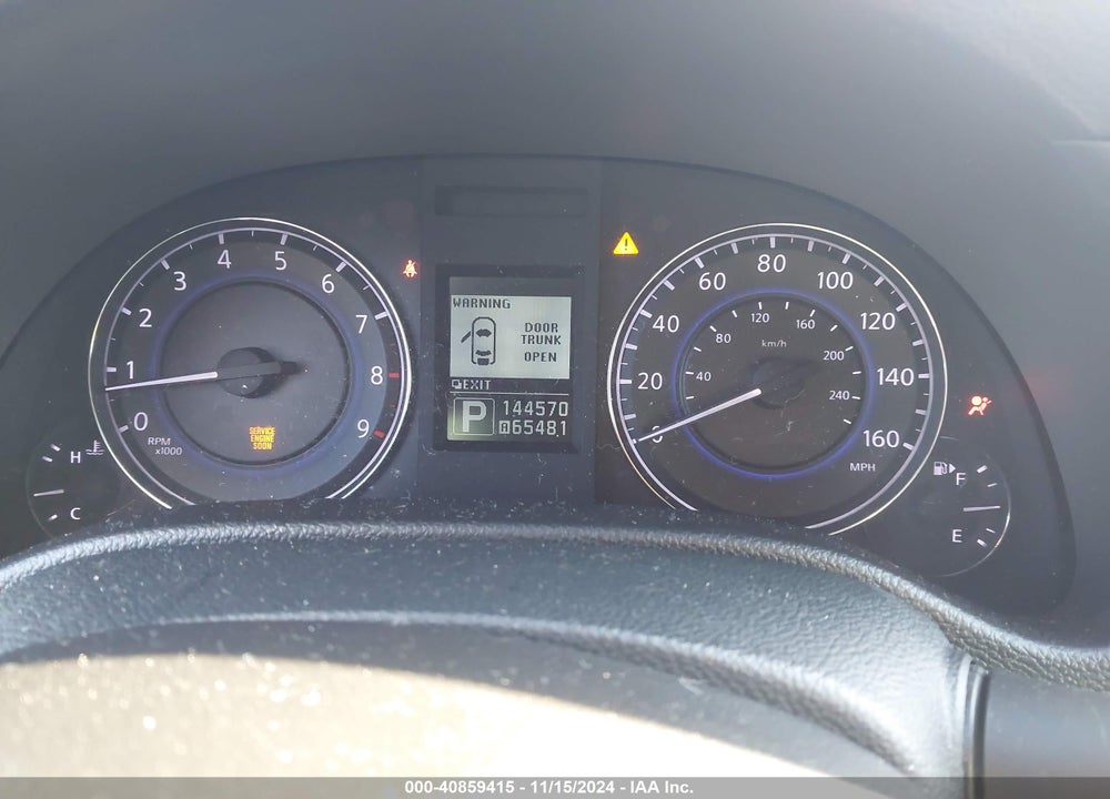 2013 INFINITI G37 JOURNEY VIN: JN1CV6AP6DM717548