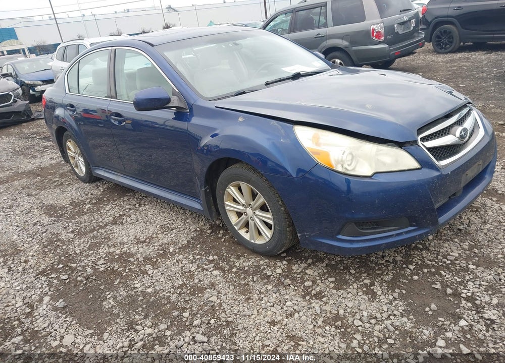 2010 SUBARU LEGACY 2.5I PREMIUM VIN: 4S3BMBG60A3242404