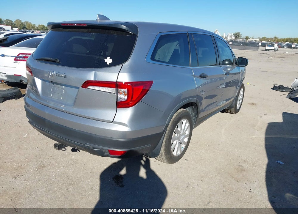 2019 HONDA PILOT LX VIN: 5FNYF5H14KB029906