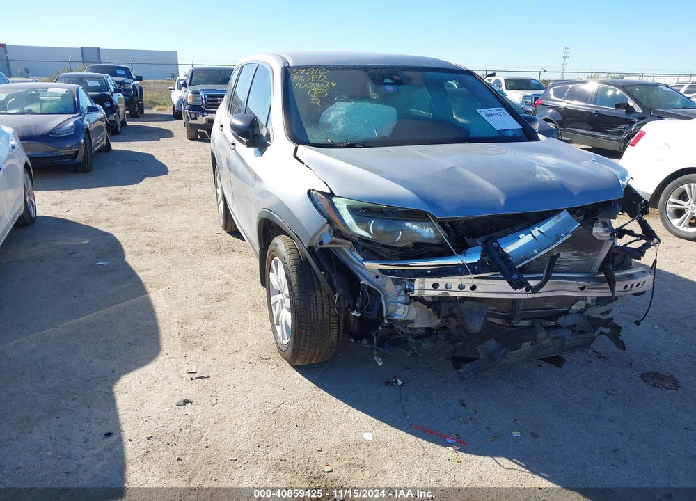 2019 HONDA PILOT LX VIN: 5FNYF5H14KB029906