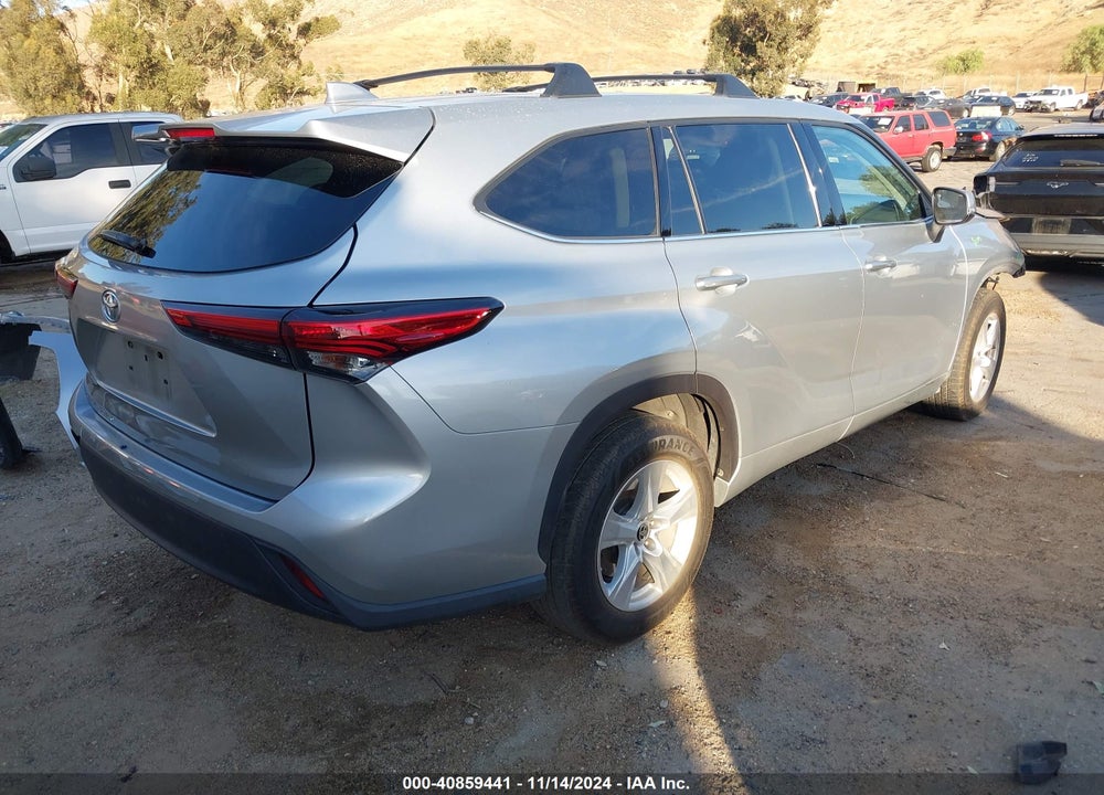 2021 TOYOTA HIGHLANDER VIN: 5TDCZRAH7MS535969
