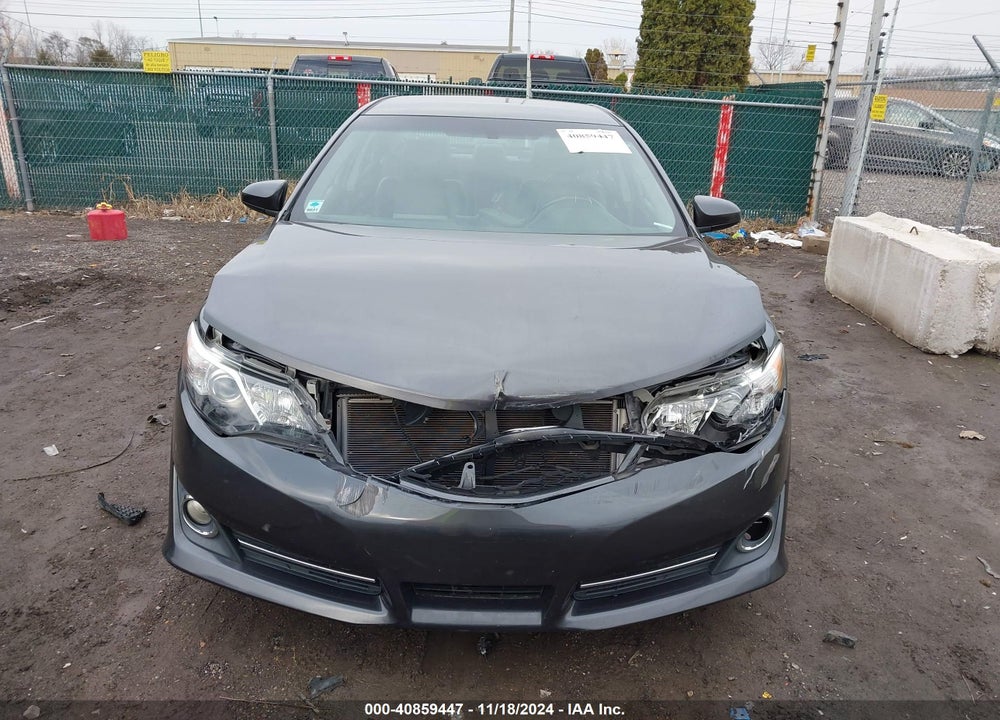 2012 TOYOTA CAMRY SE VIN: 4T1BF1FK2CU147161