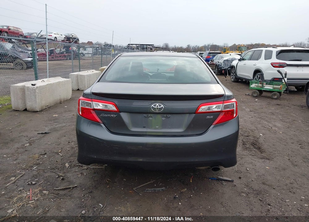 2012 TOYOTA CAMRY SE VIN: 4T1BF1FK2CU147161