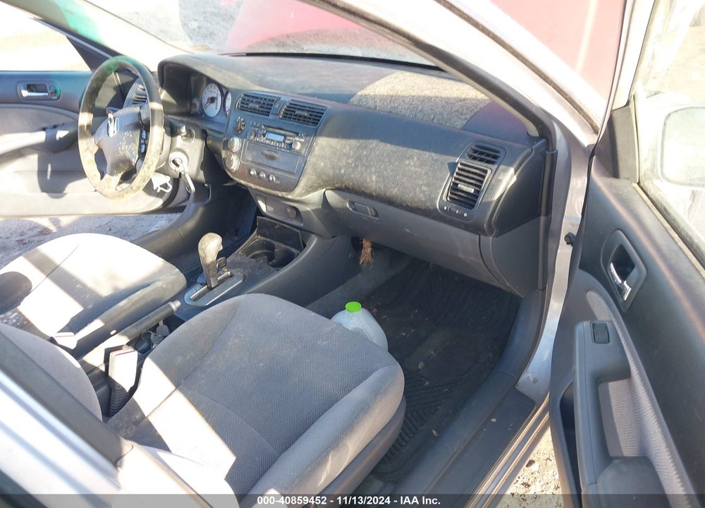 2002 HONDA CIVIC EX VIN: 1HGES26762L062859