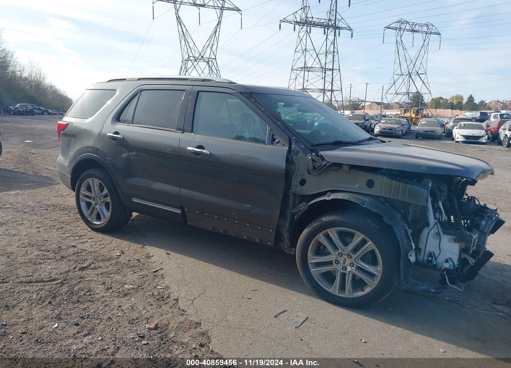 2017 FORD EXPLORER LIMITED VIN: 1FM5K8F88HGD75788