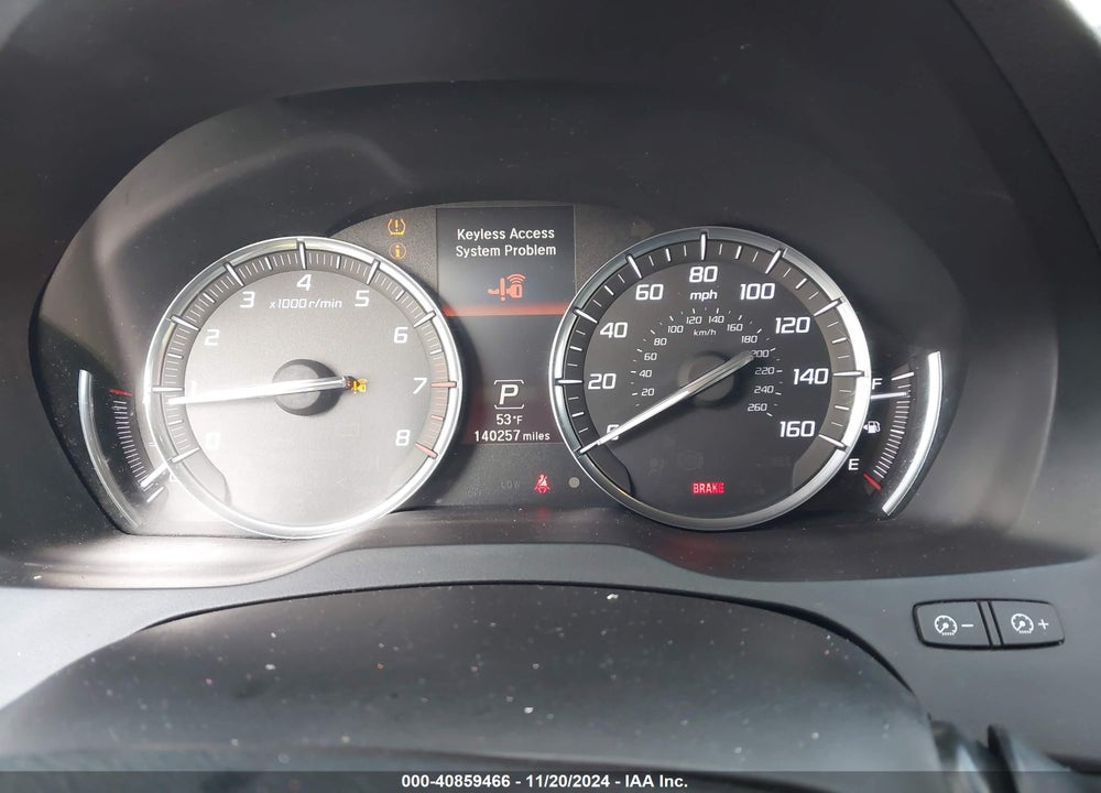 2014 ACURA MDX ADVANCE PKG W/ENTERTAINMENT PKG VIN: 5FRYD4H85EB037562