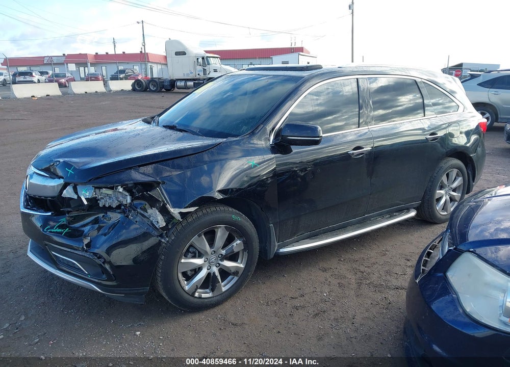 2014 ACURA MDX ADVANCE PKG W/ENTERTAINMENT PKG VIN: 5FRYD4H85EB037562