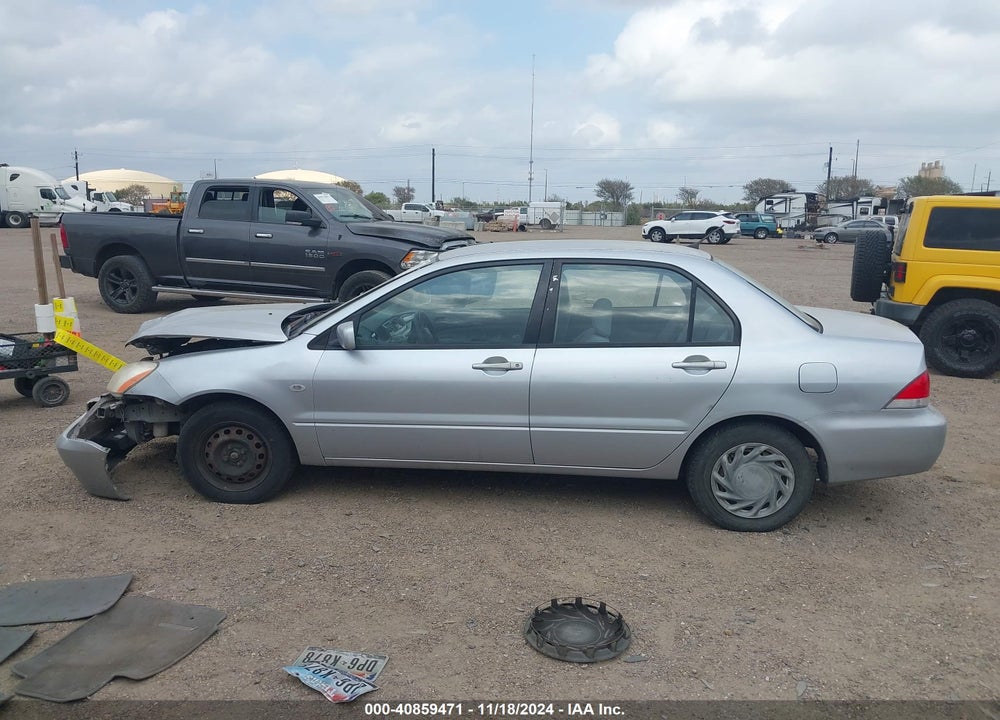 2005 MITSUBISHI LANCER ES VIN: JA3AJ26E55U009176