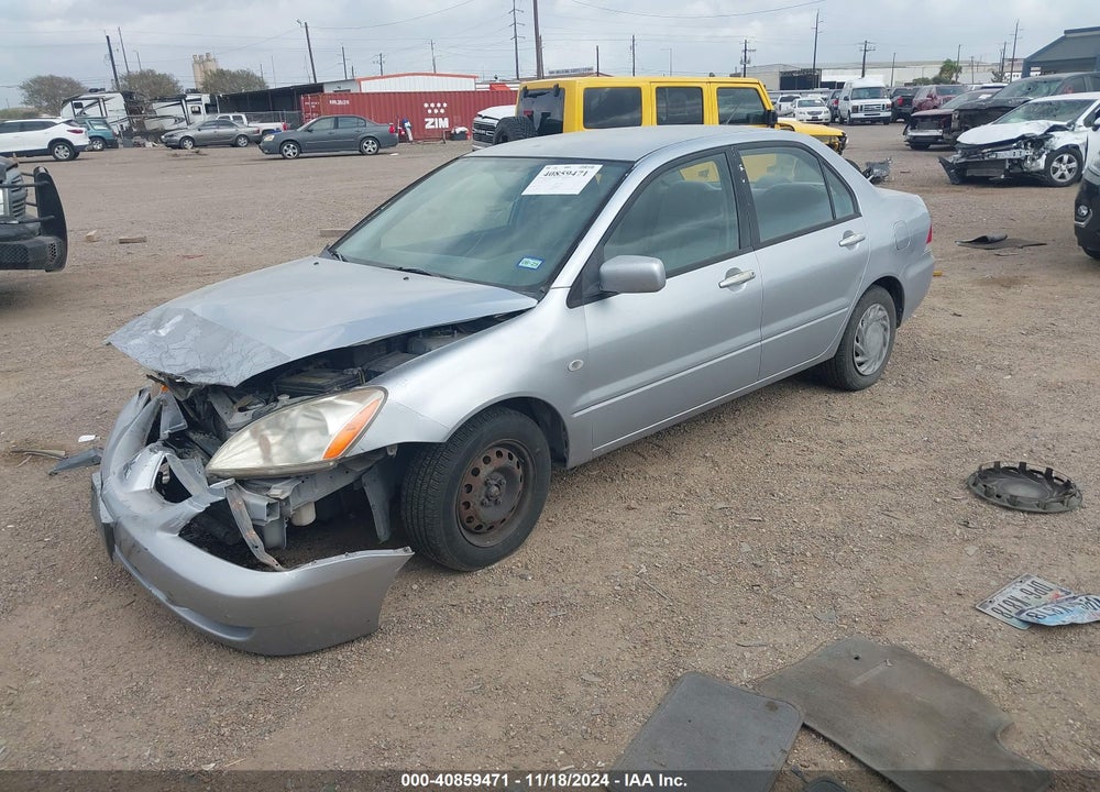2005 MITSUBISHI LANCER ES VIN: JA3AJ26E55U009176