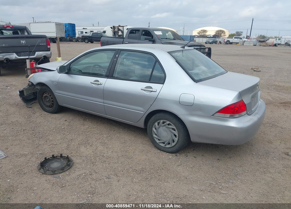 2005 MITSUBISHI LANCER ES VIN: JA3AJ26E55U009176