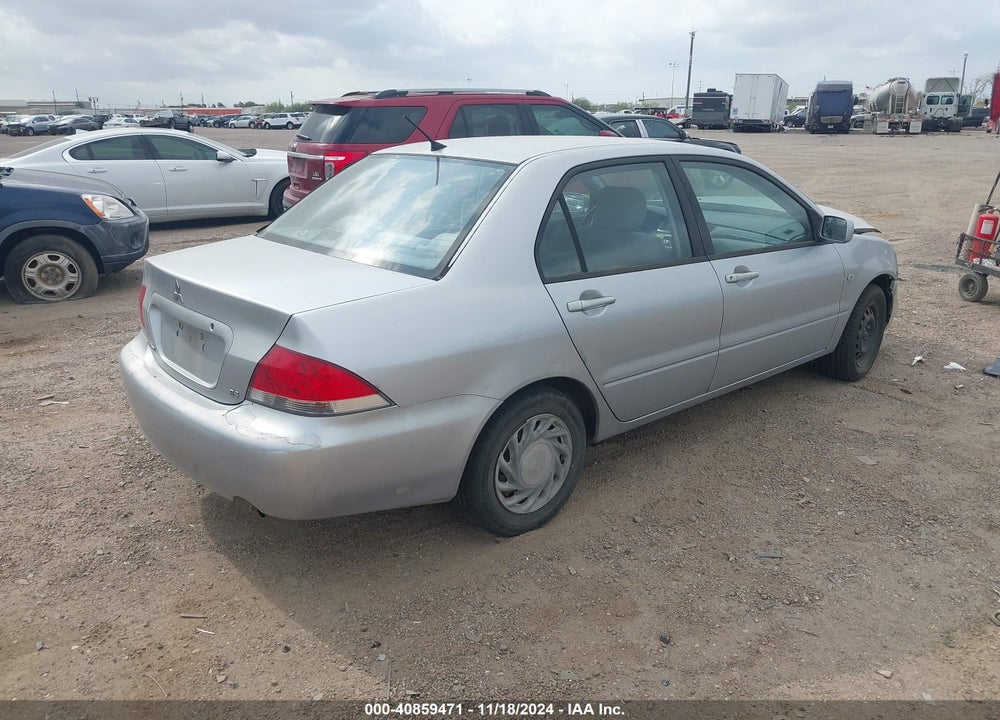 2005 MITSUBISHI LANCER ES VIN: JA3AJ26E55U009176
