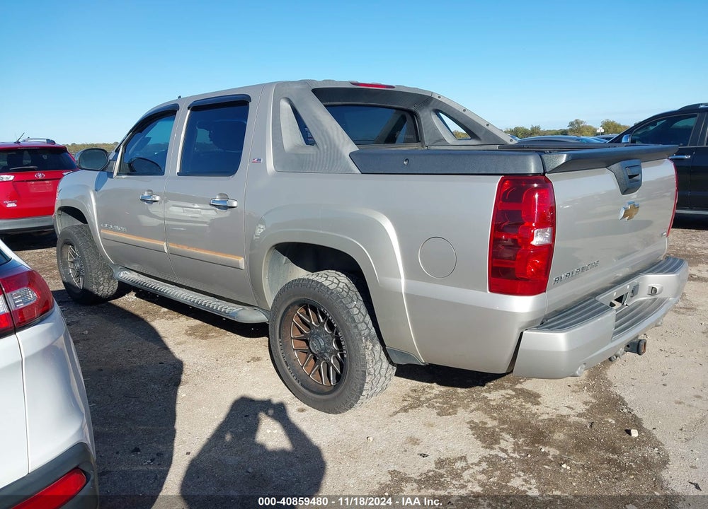 2007 CHEVROLET AVALANCHE 1500 LT VIN: 3GNEC12047G287520