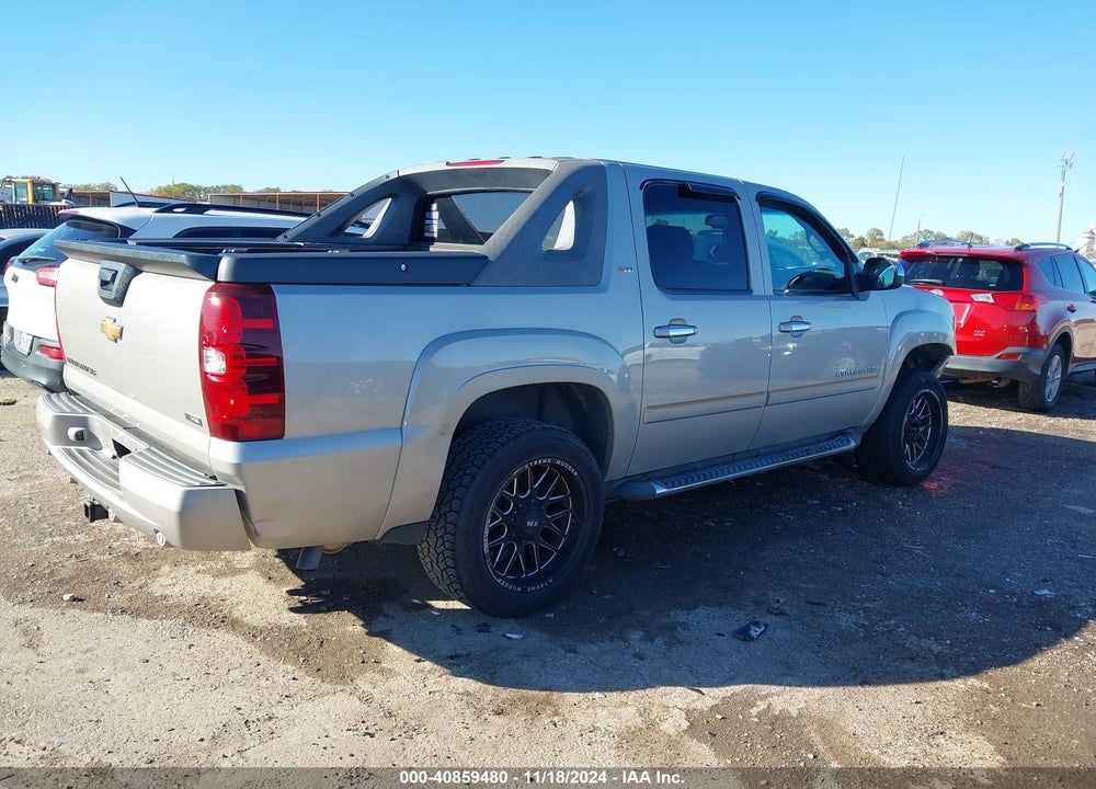 2007 CHEVROLET AVALANCHE 1500 LT VIN: 3GNEC12047G287520