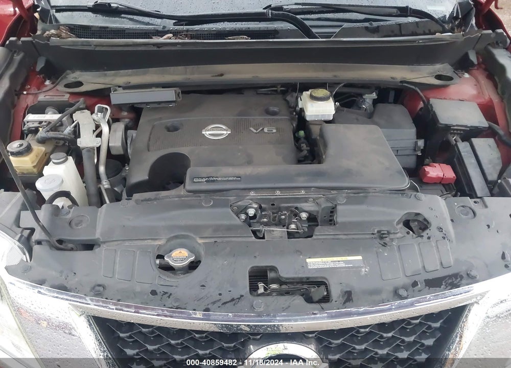 2014 NISSAN PATHFINDER SL VIN: 5N1AR2MN9EC685497