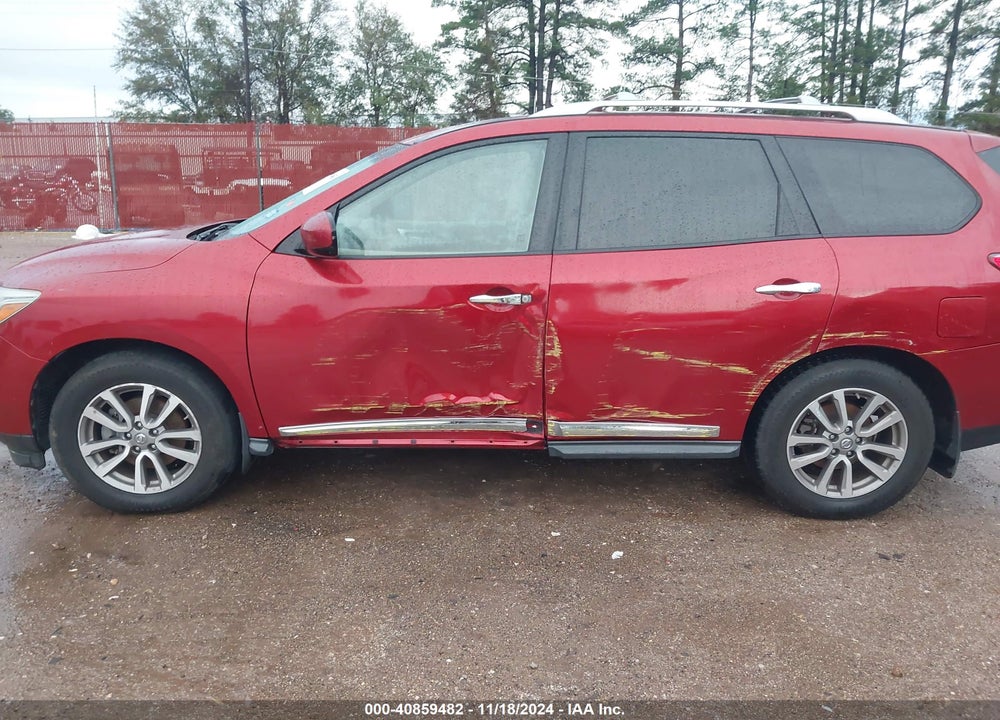 2014 NISSAN PATHFINDER SL VIN: 5N1AR2MN9EC685497