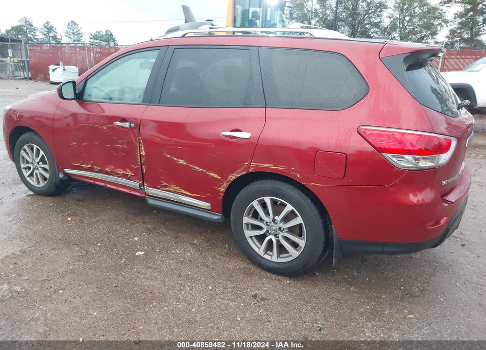 2014 NISSAN PATHFINDER SL VIN: 5N1AR2MN9EC685497