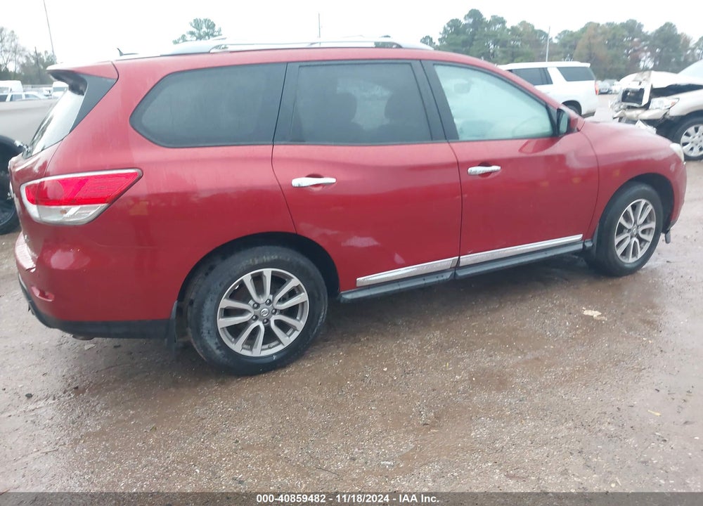 2014 NISSAN PATHFINDER SL VIN: 5N1AR2MN9EC685497