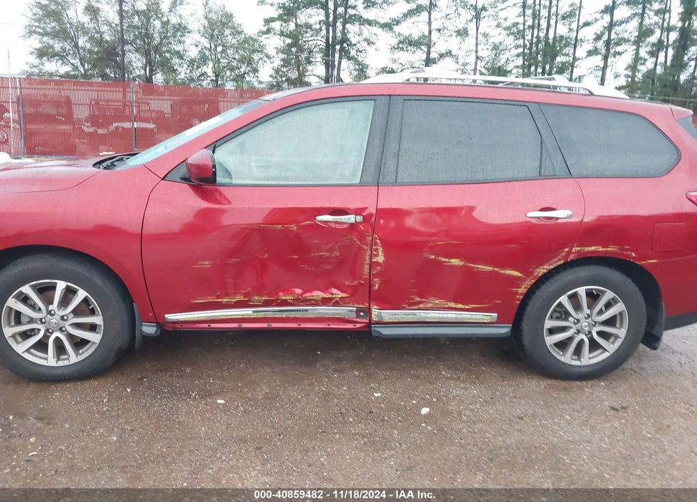 2014 NISSAN PATHFINDER SL VIN: 5N1AR2MN9EC685497