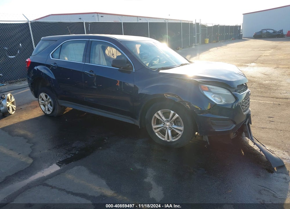 2017 CHEVROLET EQUINOX LS VIN: 2GNALBEK7H1545721