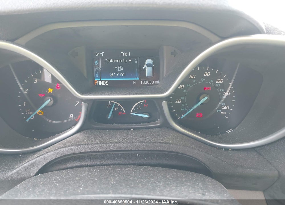 2018 FORD TRANSIT CONNECT XLT VIN: NM0AS8F70J1360024