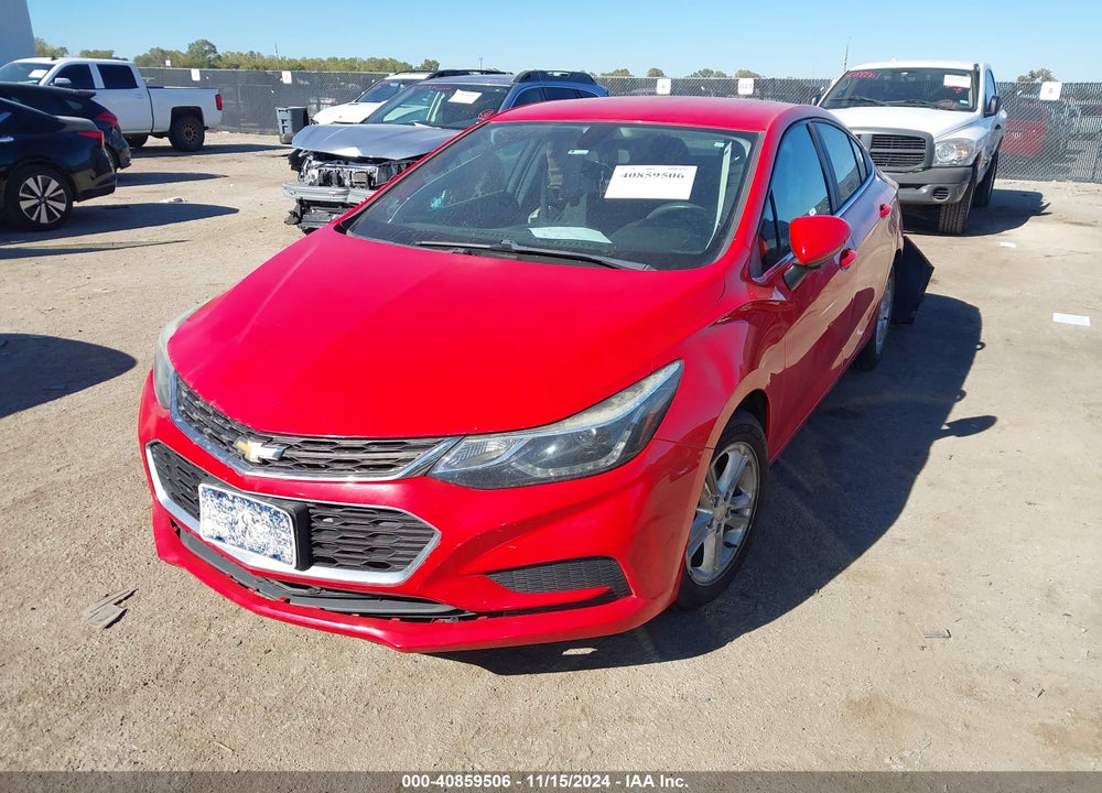 2017 CHEVROLET CRUZE LT AUTO VIN: 1G1BE5SM7H7190799