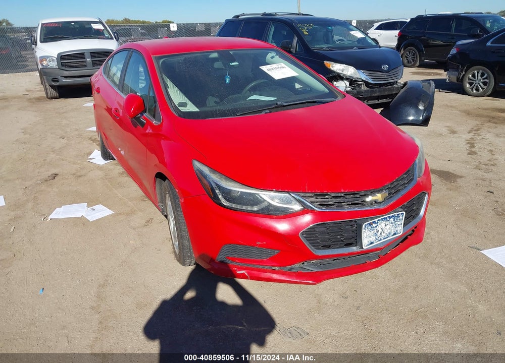 2017 CHEVROLET CRUZE LT AUTO VIN: 1G1BE5SM7H7190799