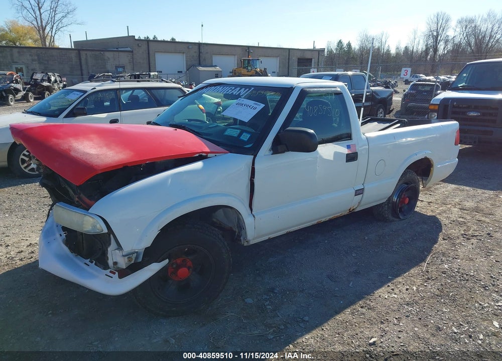 2003 CHEVROLET S-10 LS VIN: 1GCCS14X138234335
