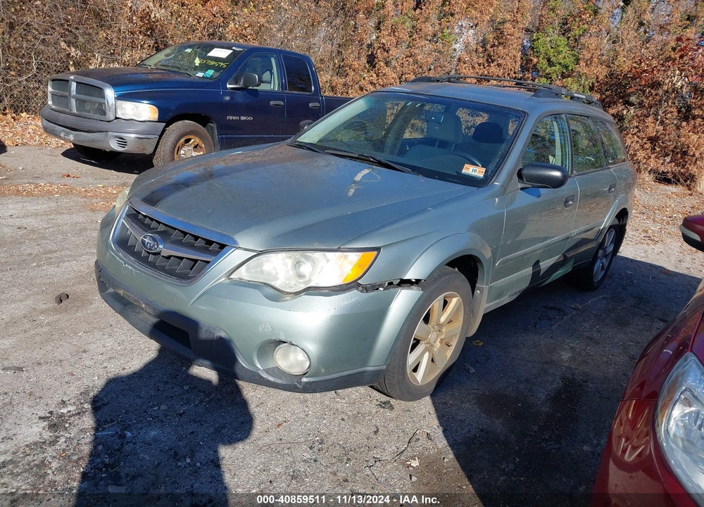 2009 SUBARU OUTBACK 2.5I VIN: 4S4BP61C797329598