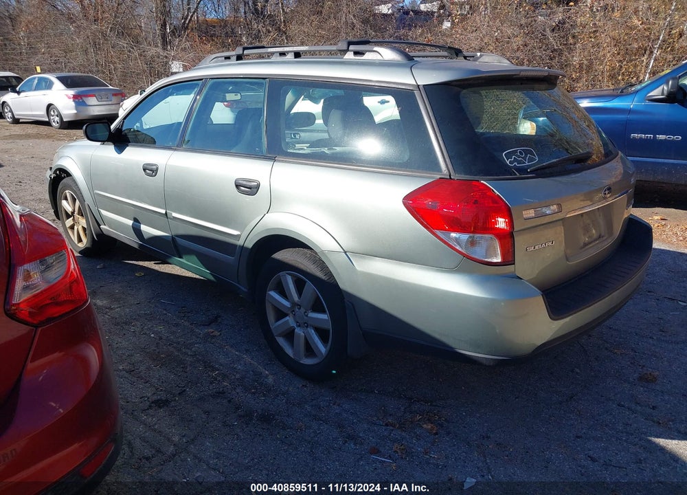 2009 SUBARU OUTBACK 2.5I VIN: 4S4BP61C797329598