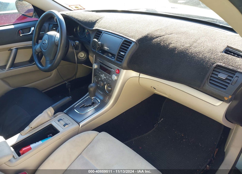 2009 SUBARU OUTBACK 2.5I VIN: 4S4BP61C797329598