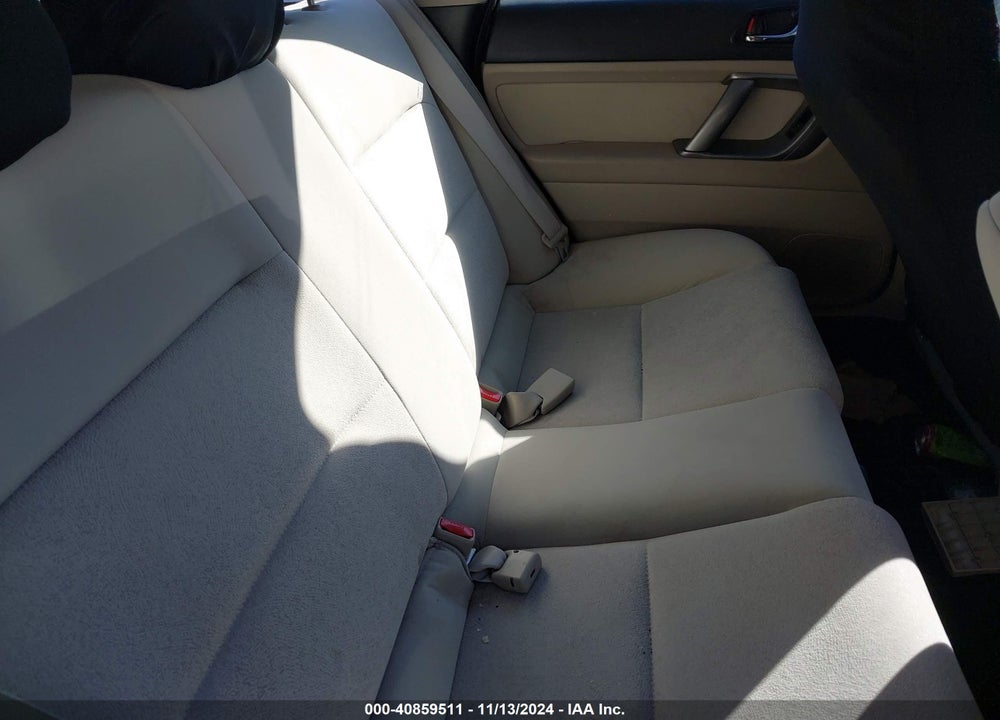2009 SUBARU OUTBACK 2.5I VIN: 4S4BP61C797329598