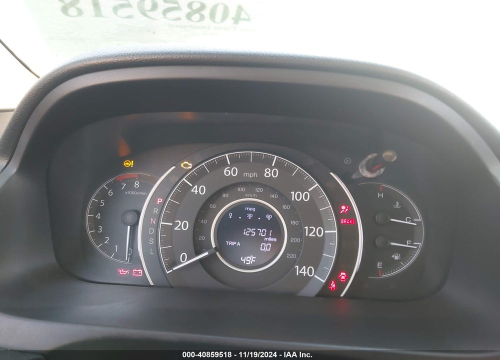 2016 HONDA CR-V SE VIN: 2HKRM3H47GH549924