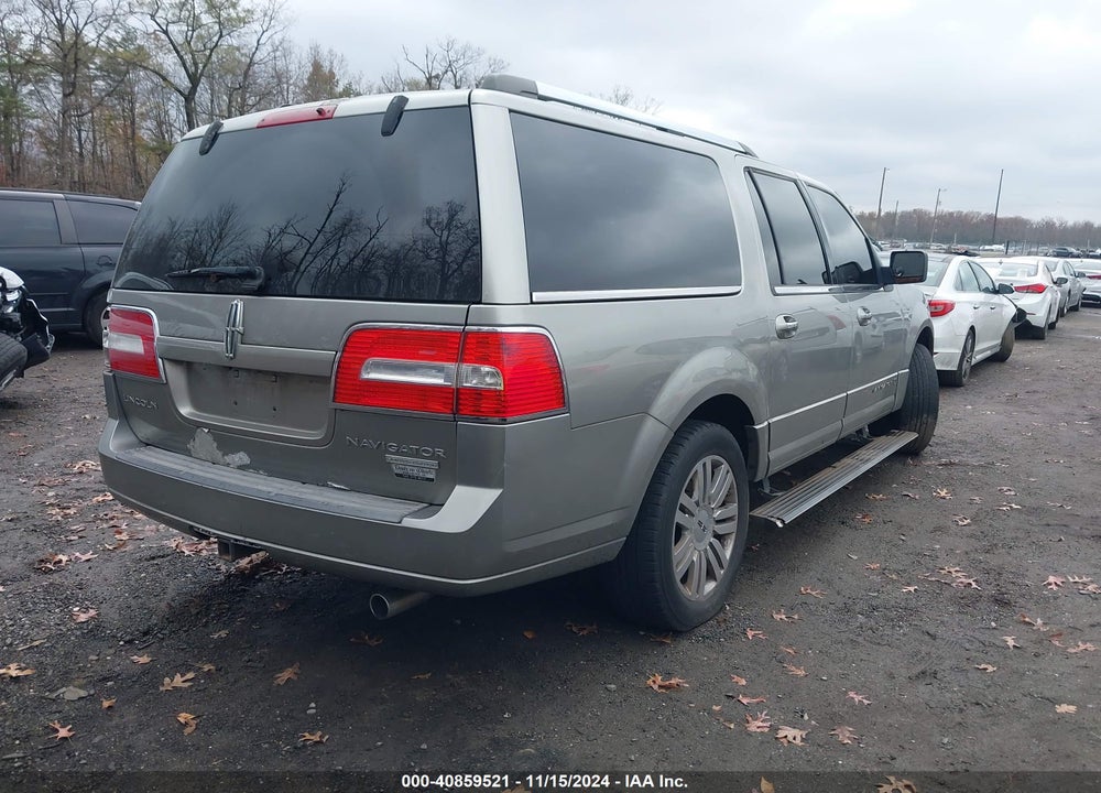 2008 LINCOLN NAVIGATOR L VIN: 5LMFL28598LJ14322