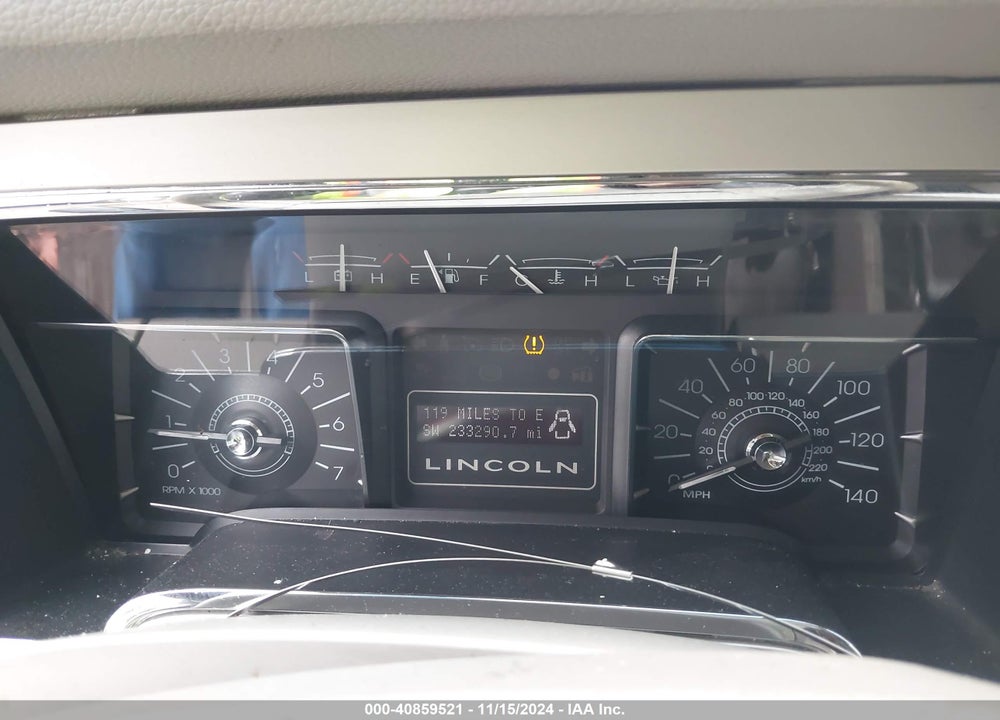 2008 LINCOLN NAVIGATOR L VIN: 5LMFL28598LJ14322