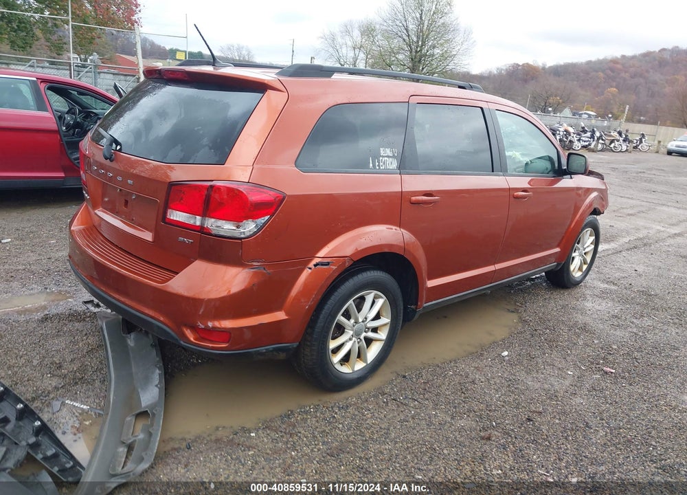 2014 DODGE JOURNEY SXT VIN: 3C4PDCBB9ET140920