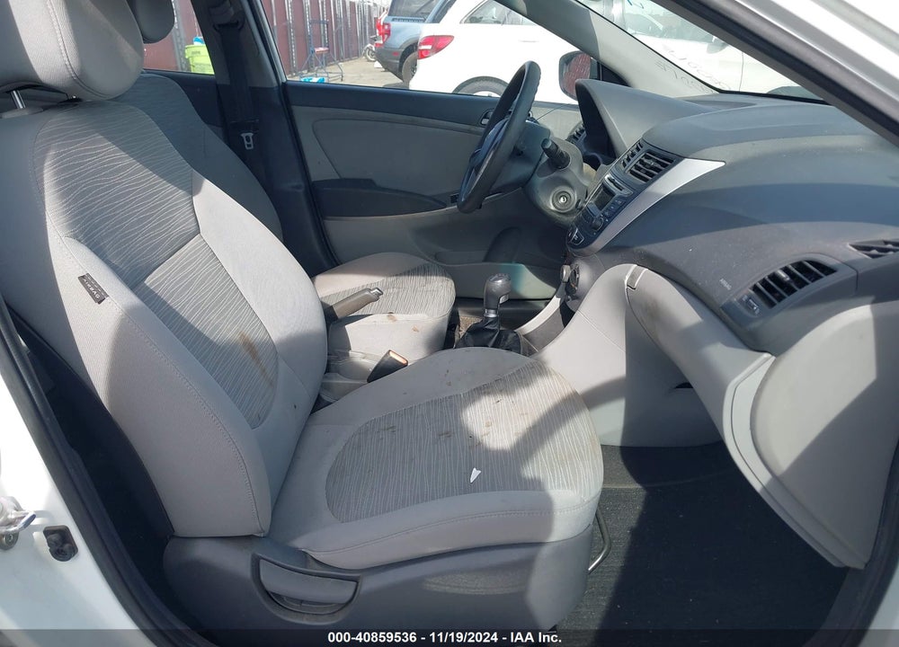 2015 HYUNDAI ACCENT GLS VIN: KMHCT4AE0FU877607