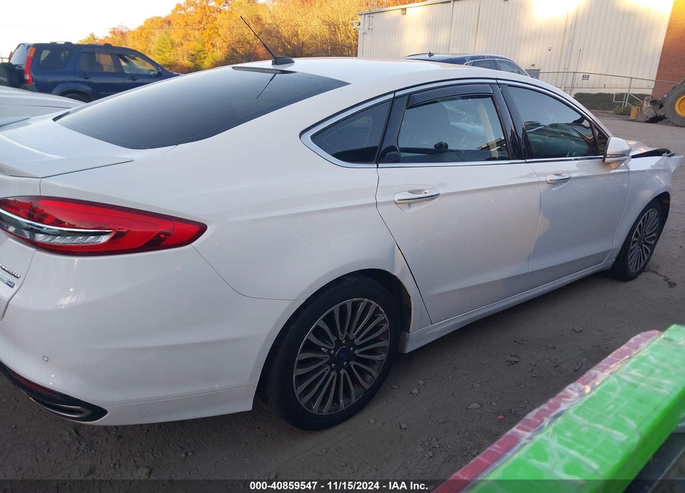 2018 FORD FUSION TITANIUM VIN: 3FA6P0D96JR162222