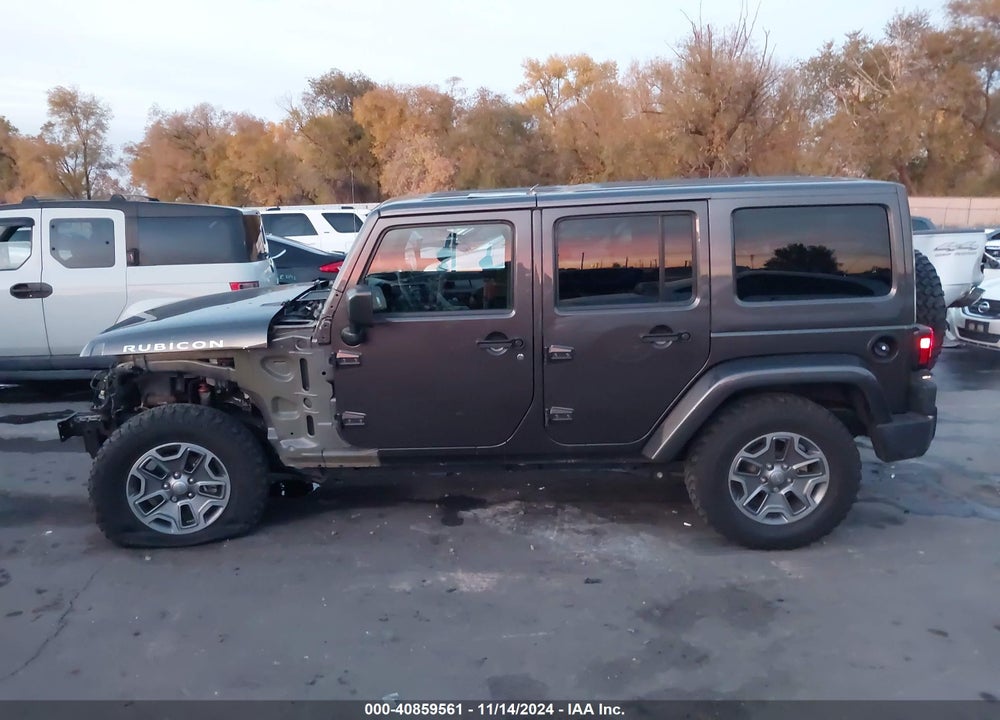 2014 JEEP WRANGLER UNLIMITED RUBICON VIN: 1C4BJWFGXEL230857