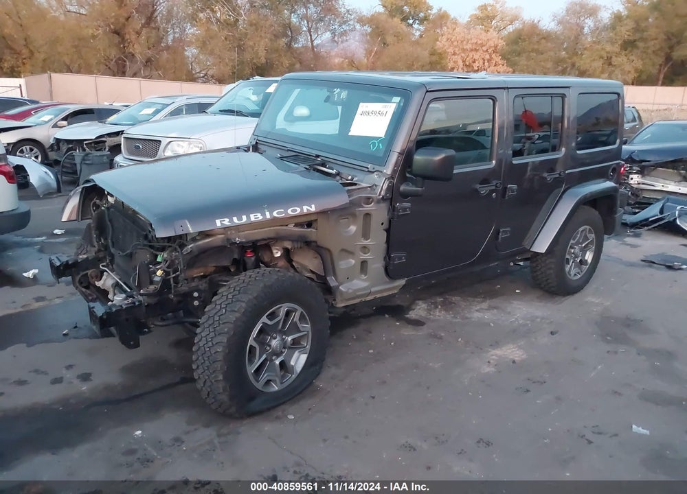 2014 JEEP WRANGLER UNLIMITED RUBICON VIN: 1C4BJWFGXEL230857