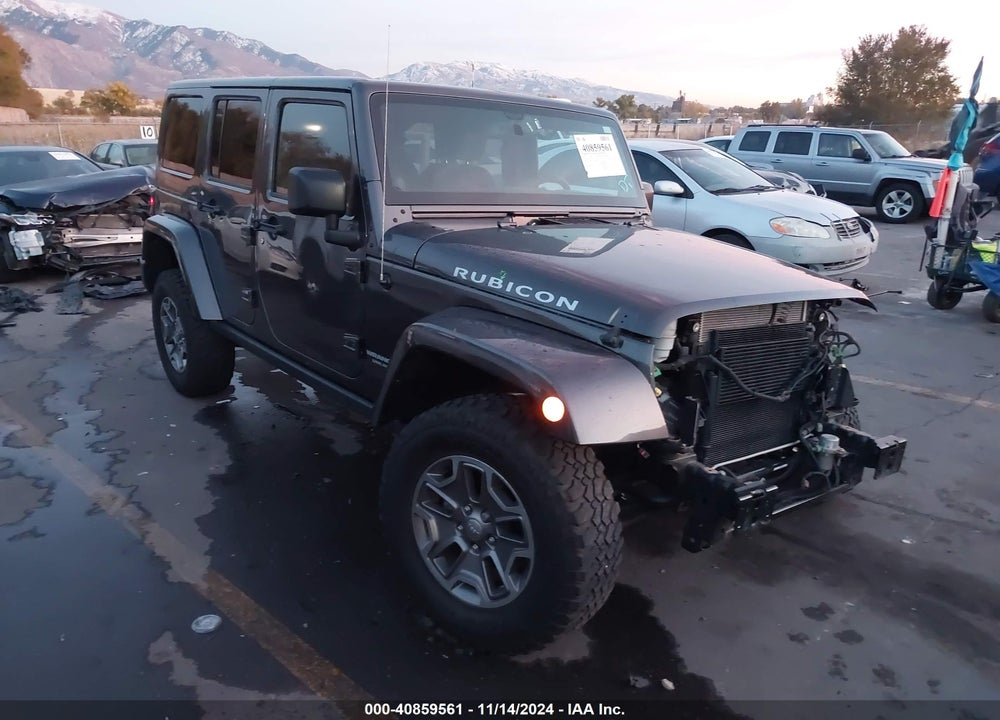 2014 JEEP WRANGLER UNLIMITED RUBICON VIN: 1C4BJWFGXEL230857