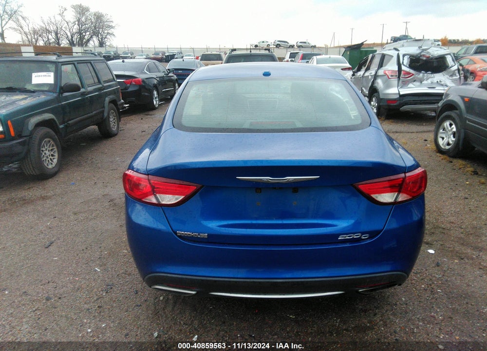 2015 CHRYSLER 200 C VIN: 1C3CCCCG0FN517278