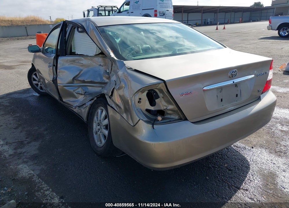 2002 TOYOTA CAMRY XLE V6 VIN: JTDBF30K820003791