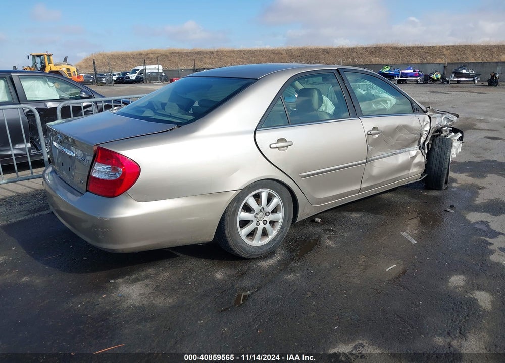 2002 TOYOTA CAMRY XLE V6 VIN: JTDBF30K820003791