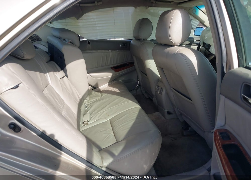 2002 TOYOTA CAMRY XLE V6 VIN: JTDBF30K820003791